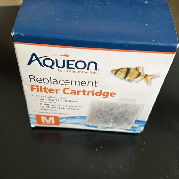 NWT Aqueon replacement filter cartridge size medium 6 pack - Picture 5 of 5